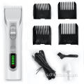 Clippers de cheveux professionnels LED sans fil électrique